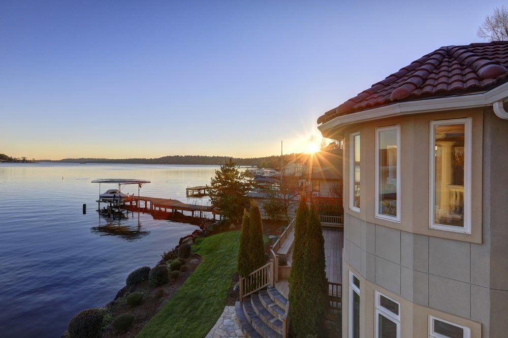 Water Front home